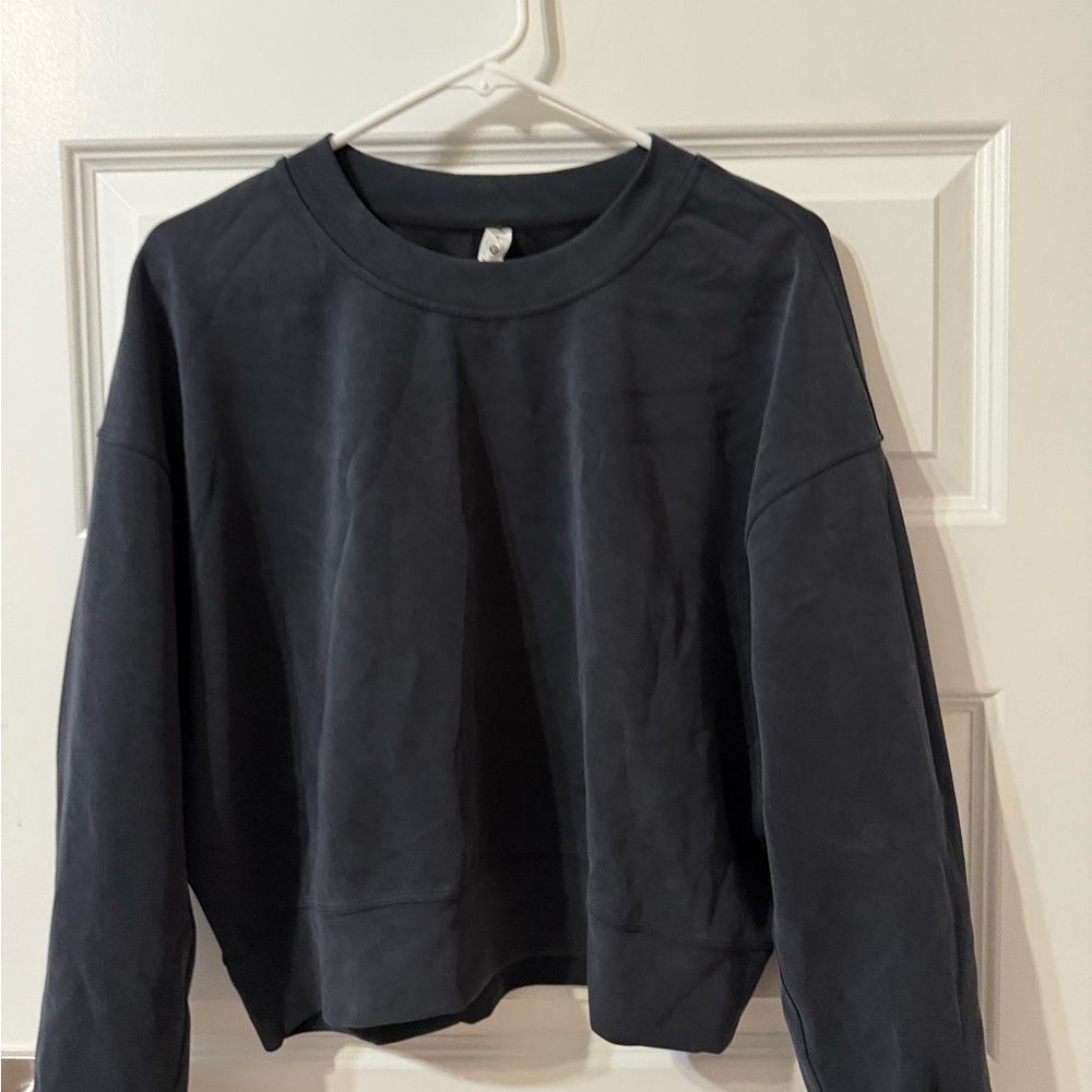 SoftStreme Perfectly Oversized Cropped Crew